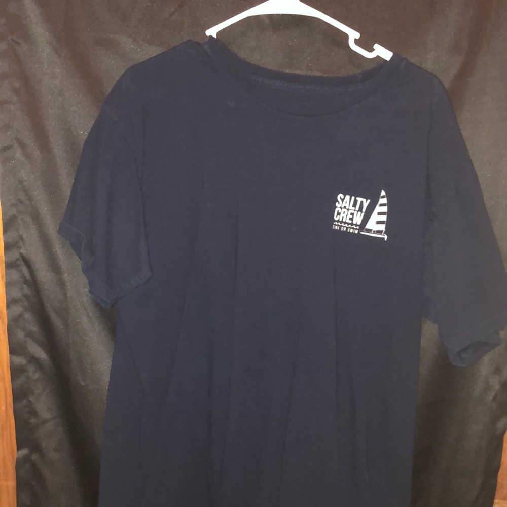 Salty Crew Men’s L Navy Iconic Tee